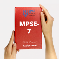 MPSE 7 SOLVED ASSIGNMENT PDF