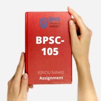 IGNOU Solved Assignment BPSC 105