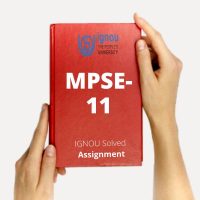 MPSE 11 SOLVED ASSIGNMENT PDF