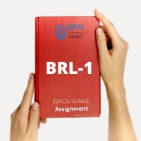 BRL 1 ASSIGNMENT SOLVED