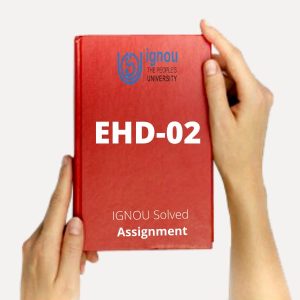 EHD 02 Solved Assignment