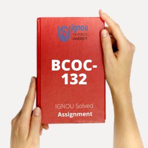 BCOC 132 ASSIGNMENT SOLVED