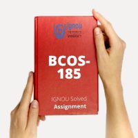 BCOS 185 SOLVED ASSIGNMENT