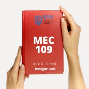 MEC 109 Solved Assignment