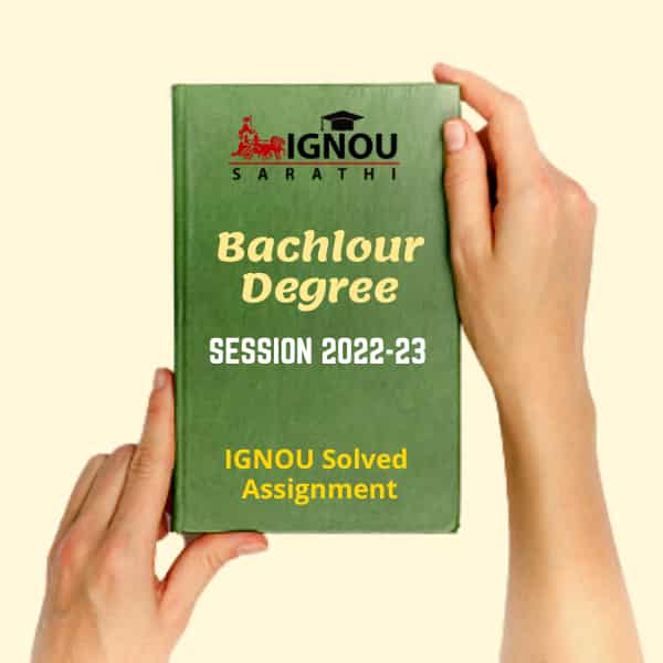 IGNOU Solved Assignment 2022-23