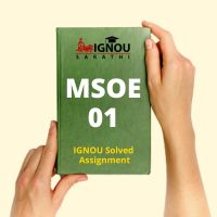 MSOE 01 Solved Assignment