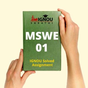 MSWE 01 Solved Assignment