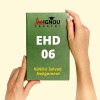 EHD 06 Assignment Solved