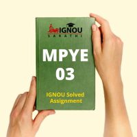 MPYE 03 Solved Assignment