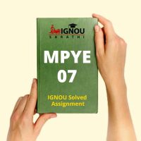 MPYE 07 Solved Assignment