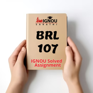 BRL 107 Solved Assignment