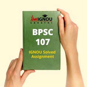 Bpsc 107 Solved Assignment