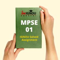 MPSE 01 Solved Assignment