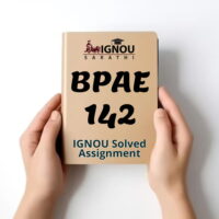 BPAE 142 Solved Assignment