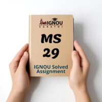 MS 29 Solved Assignment