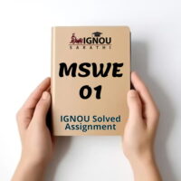 MSWE 01 Solved Assignment