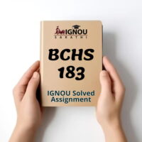 BCHS 183 Solved Assignment