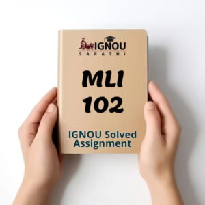 MLI 102 Solved Assignment